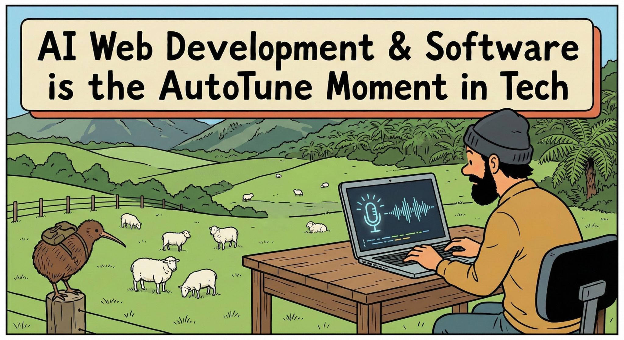 AI Web Development is the AutoTune Moment in Tech