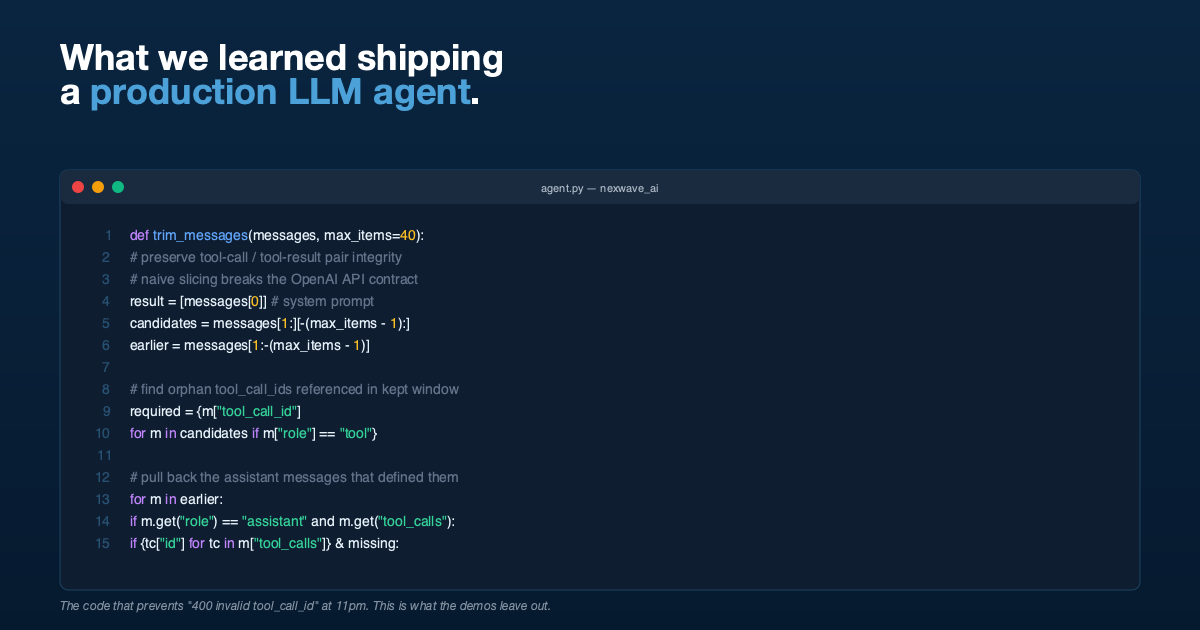 What We Learned Building a Production LLM Agent That Writes Its Own ERP Queries